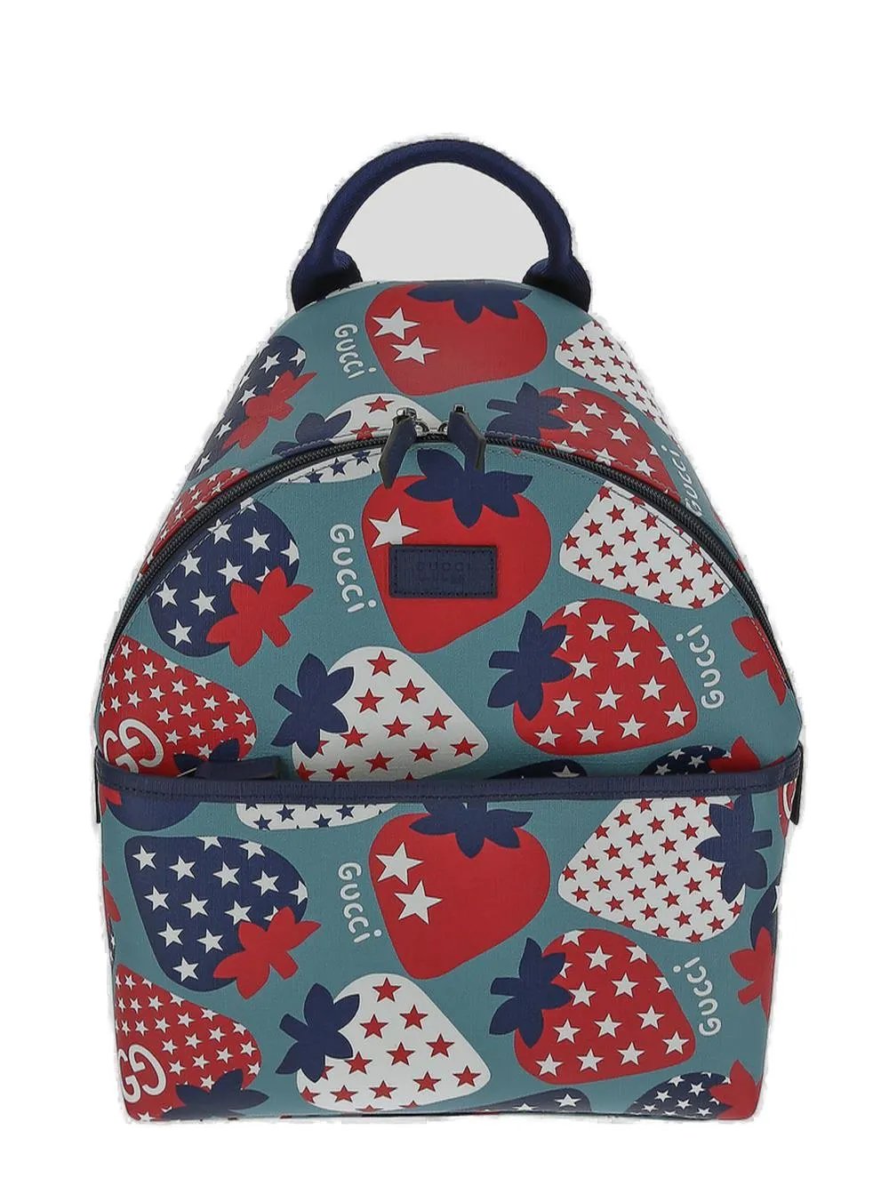 Gucci Kids All-Over Printed Zip-Up Backpack