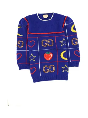 Gucci Kids Crewneck Long-Sleeved Jumper