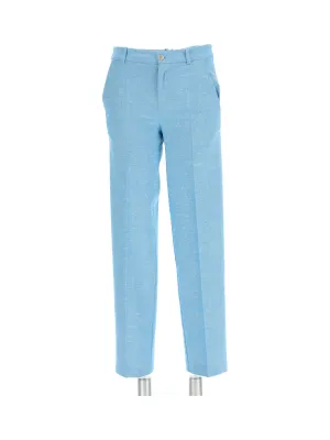 Gucci Kids Double G Straight Leg Trousers