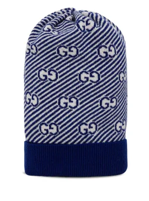 Gucci Kids GG Intarsia Beanie