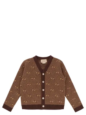Gucci Kids GG Jacquard Cardigan