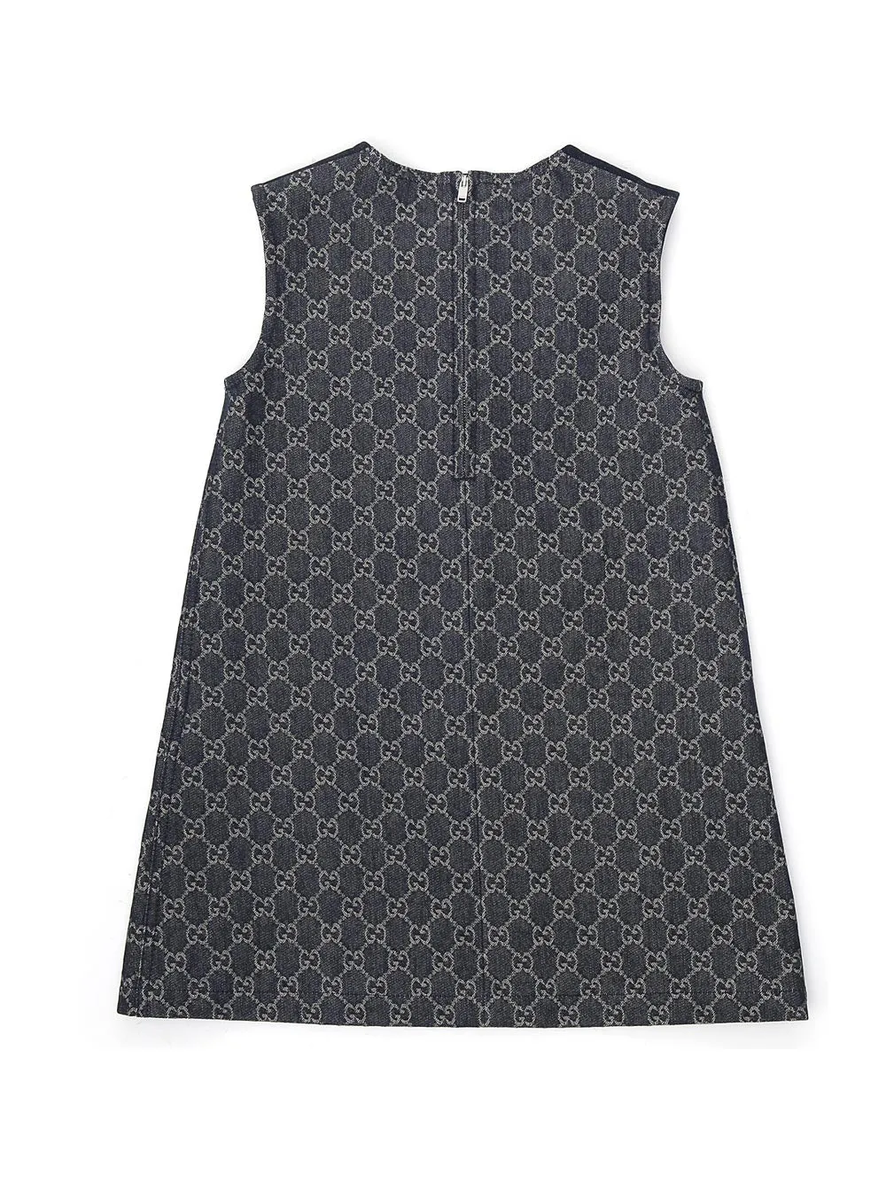 Gucci Kids GG Jacquard Denim Dress