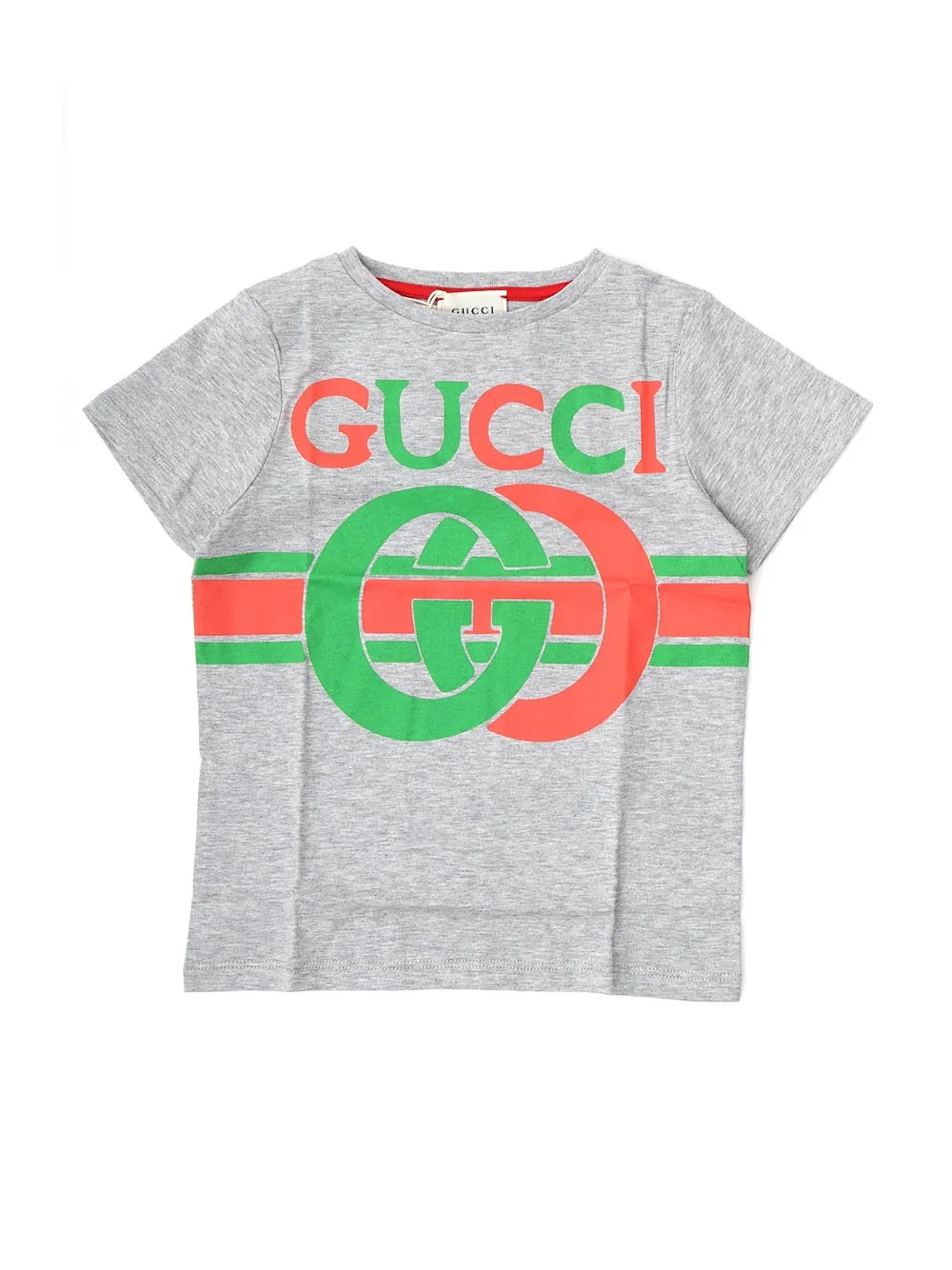 Gucci Kids GG Logo Printed T-Shirt