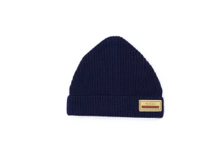 Gucci Kids Gucci Web Logo Patch Beanie