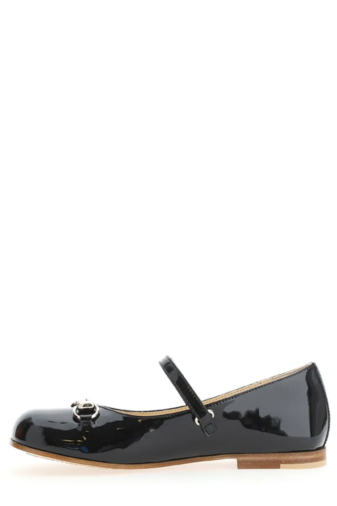 Gucci Kids Horsebit Round Toe Ballerinas
