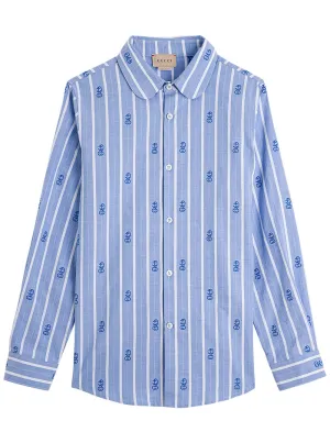 Gucci Kids Interlocking G Fil Coup Shirt