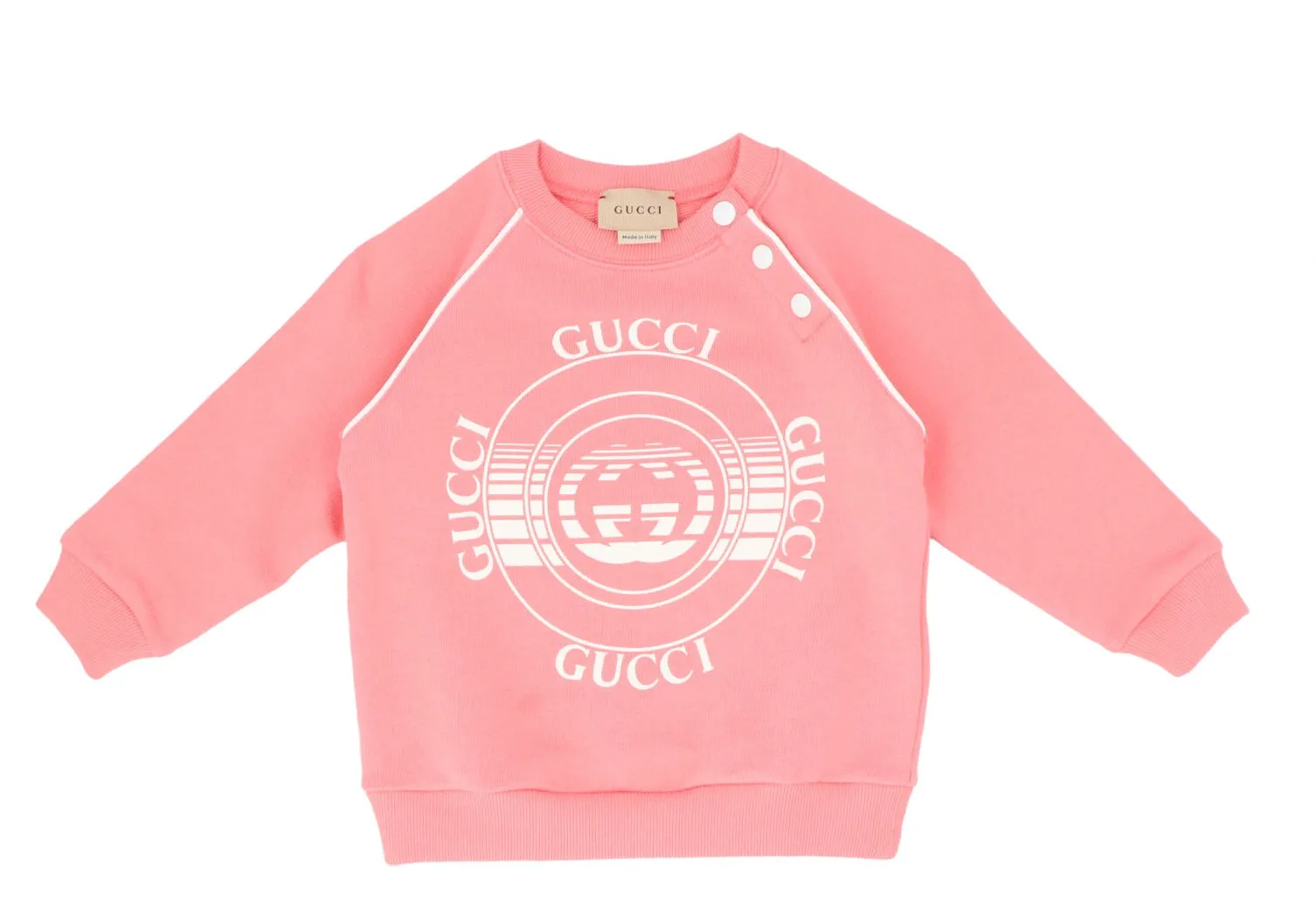 Gucci Kids Logo Disk Print Sweatshirt