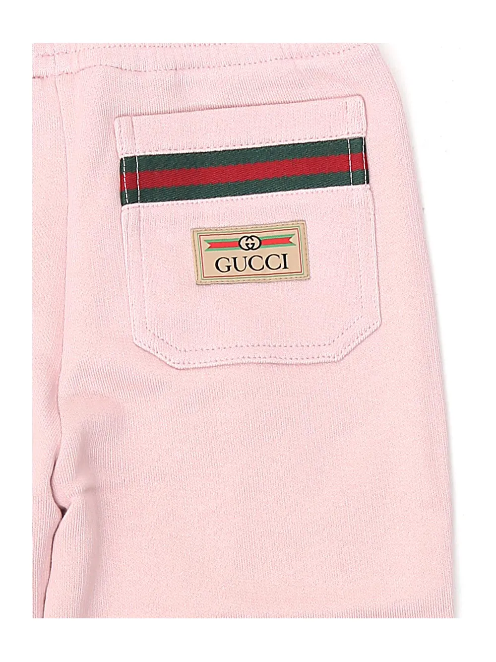 Gucci Kids Logo Label Jogging Pants