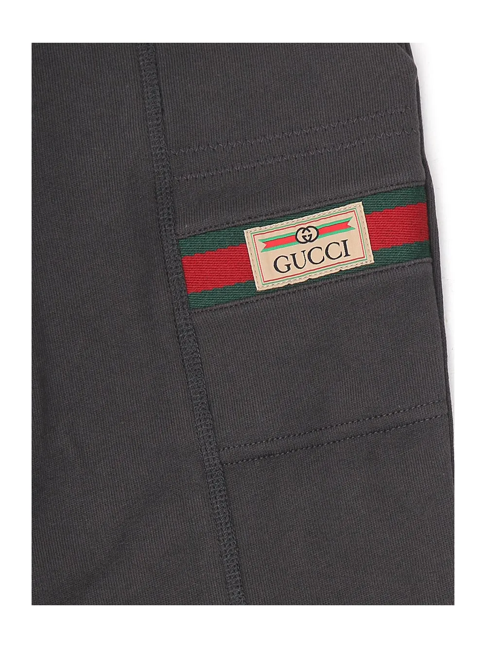Gucci Kids Logo Label Jogging Pants