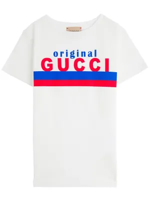 Gucci Kids Logo Print T-Shirt