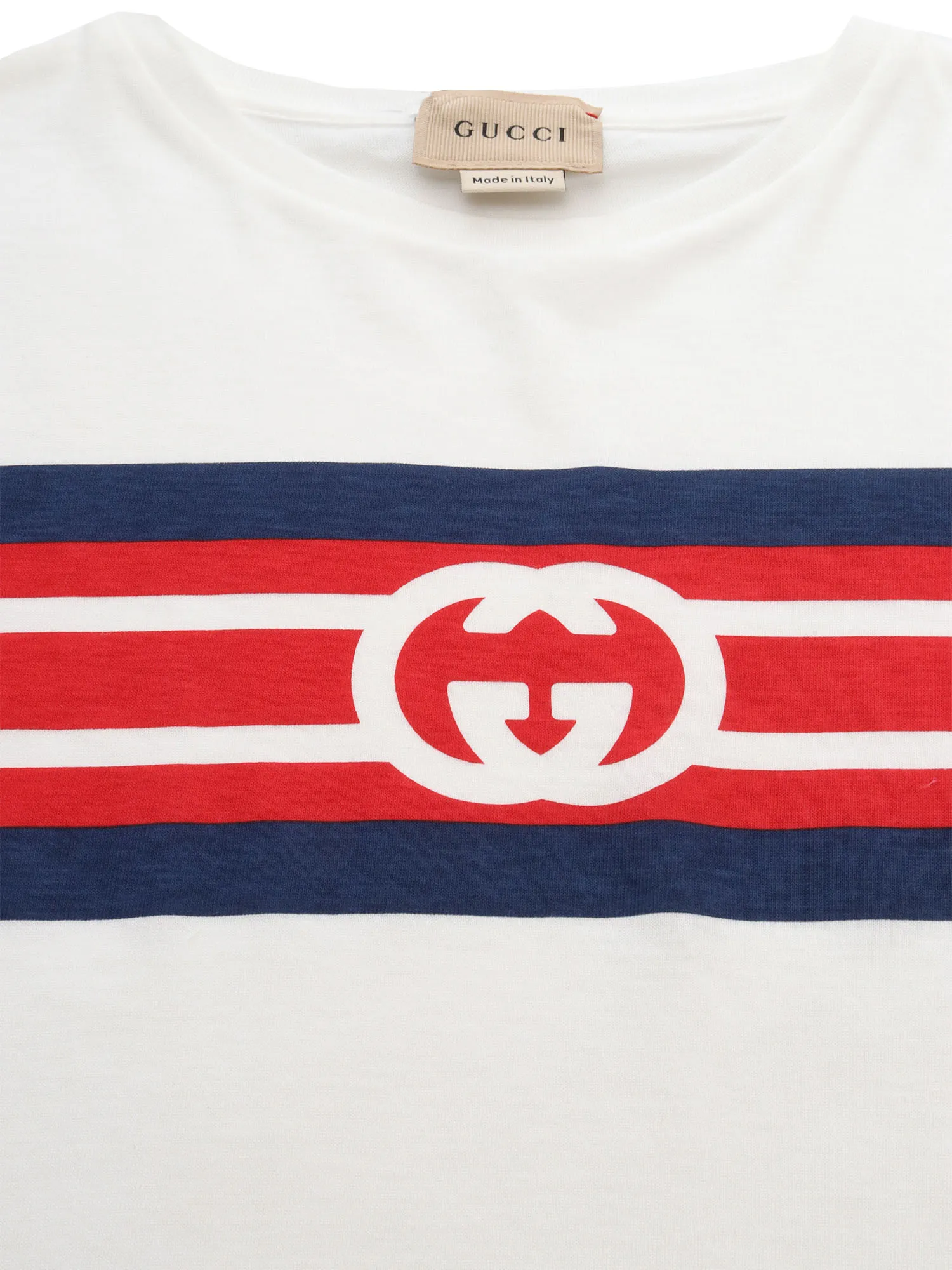 Gucci Kids Logo Printed Crewneck T-Shirt