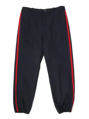 Gucci Kids Side Stripe Cuffed Track Pants