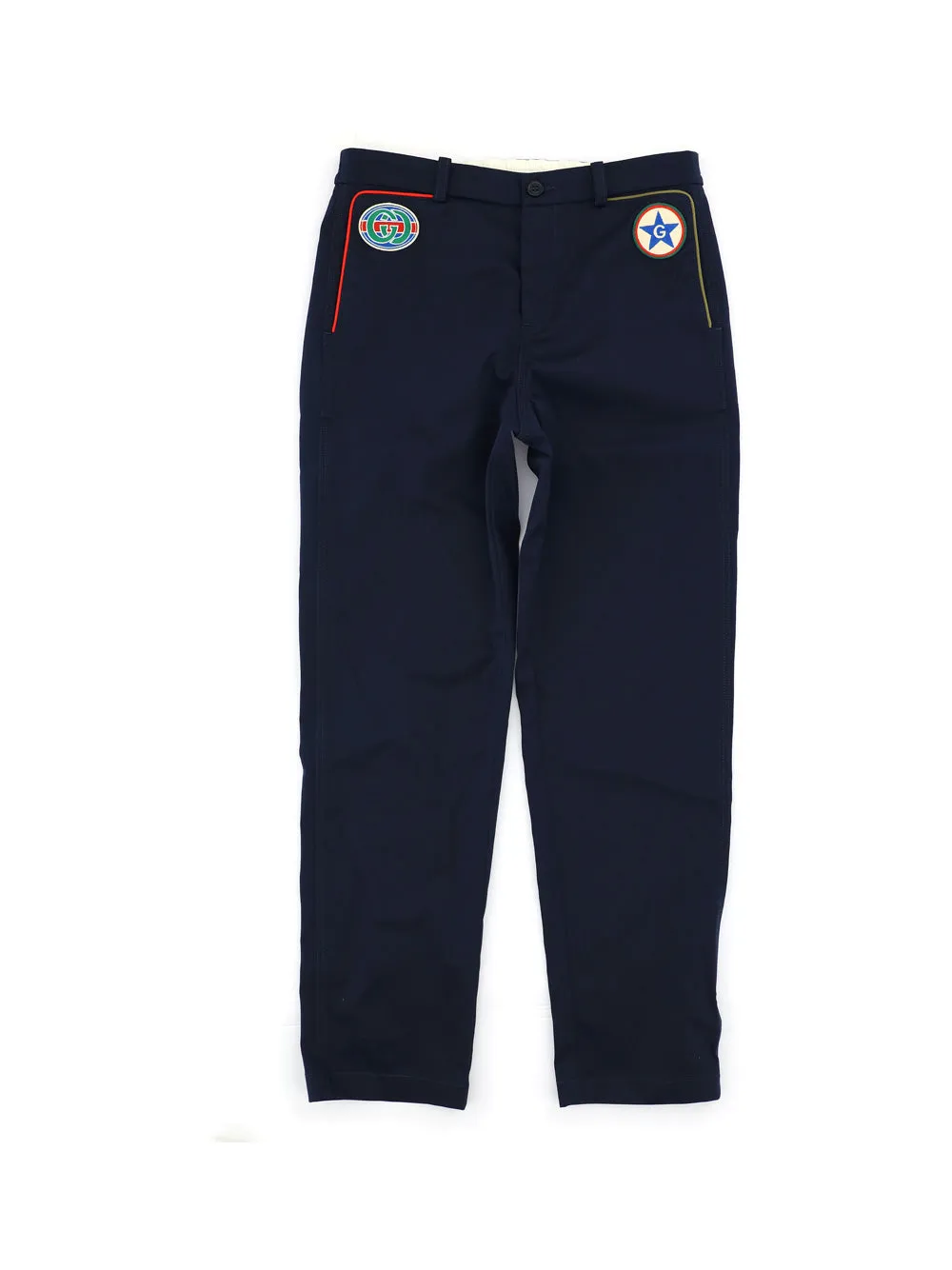 Gucci Kids Stretch Gabardine Trousers