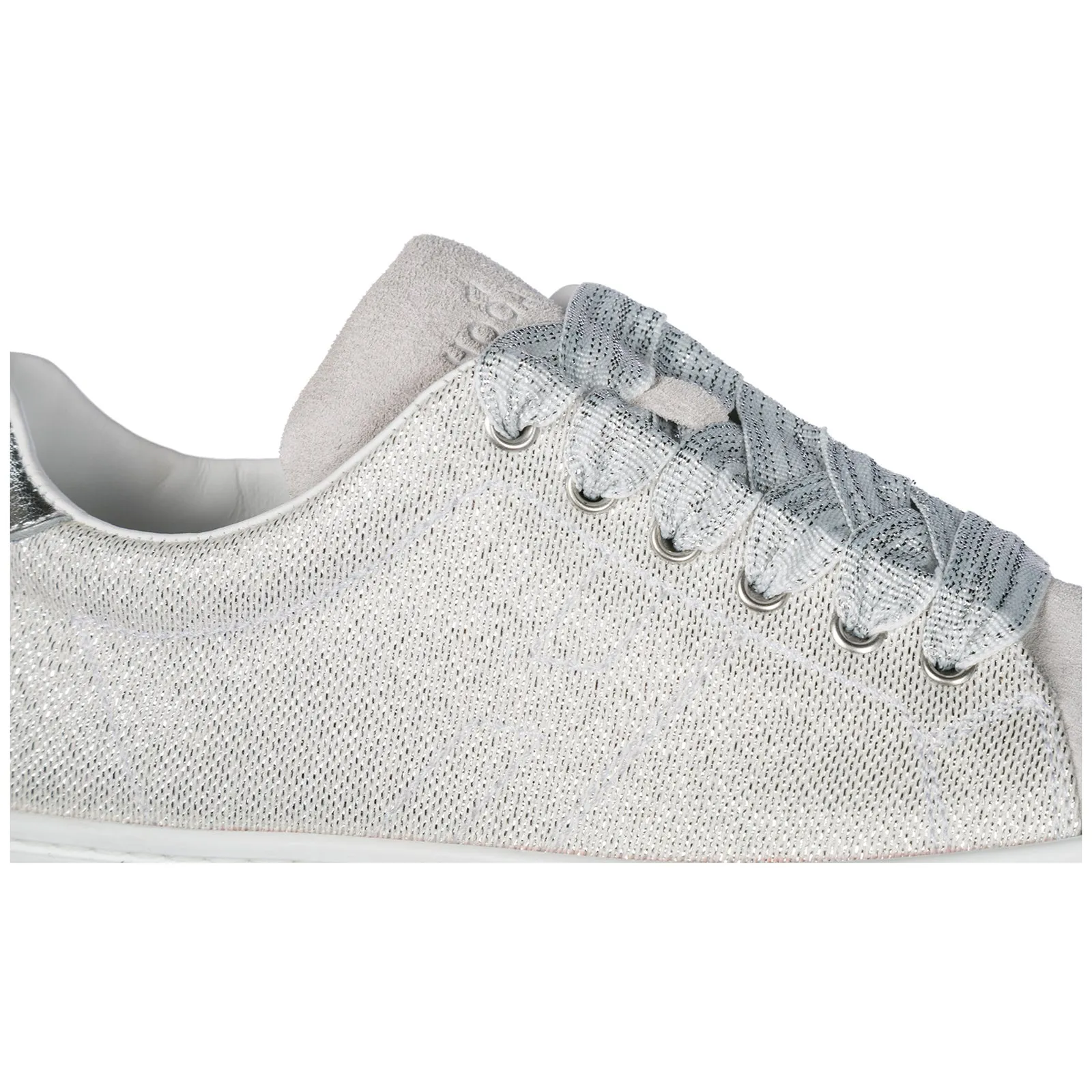 Hogan Kids Glittered Low-Top Sneakers