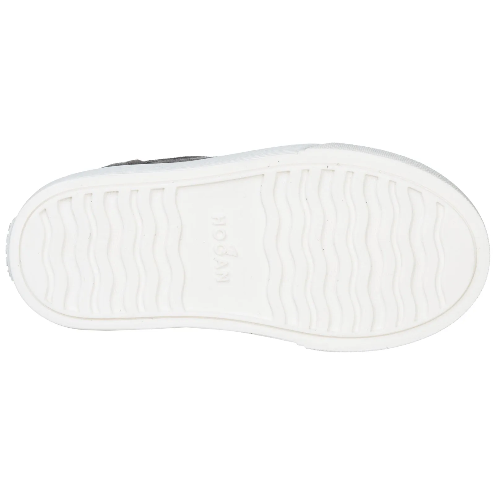 Hogan Kids Logo Detailed High-Top Sneakers