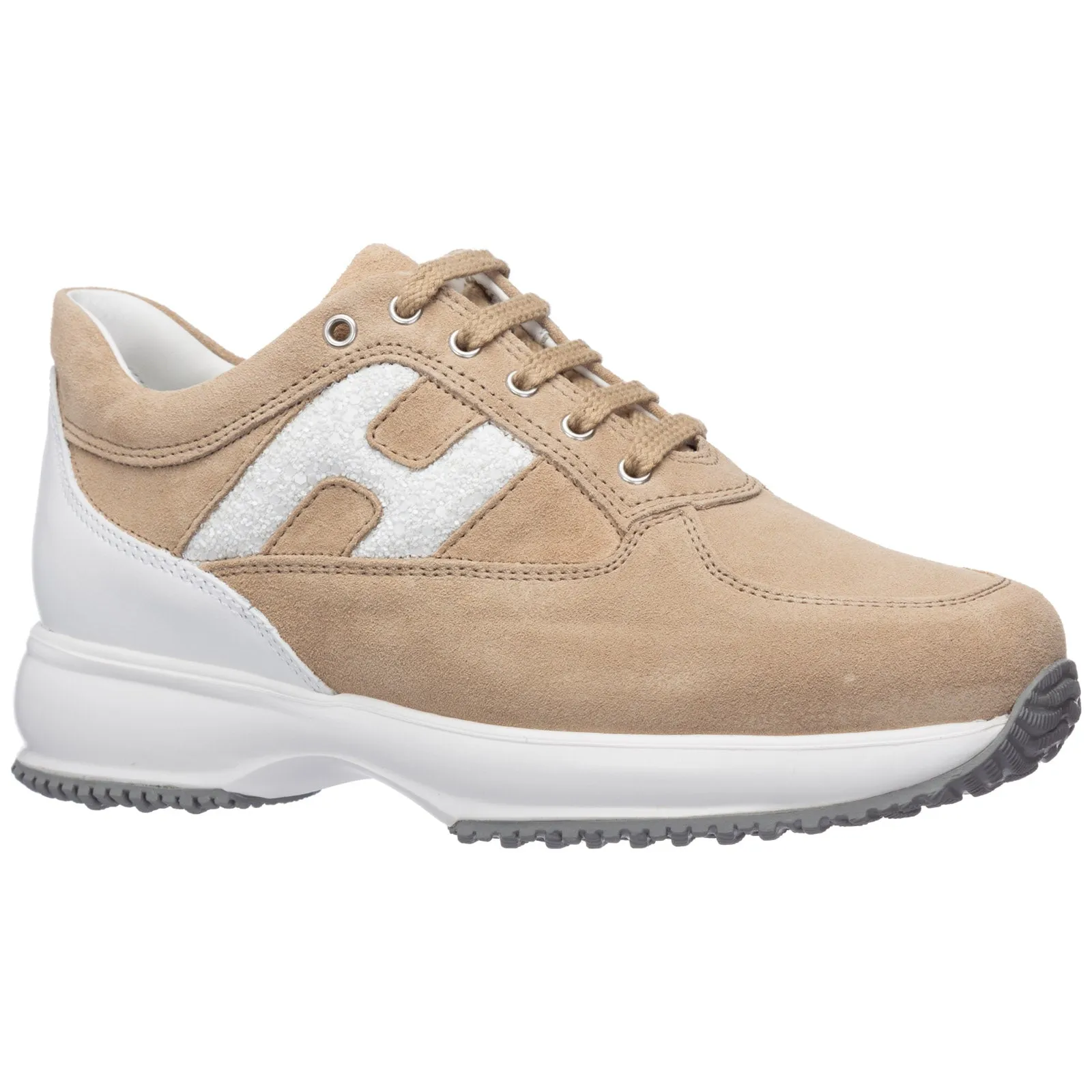 Hogan Kids Logo Detailed Sneakers