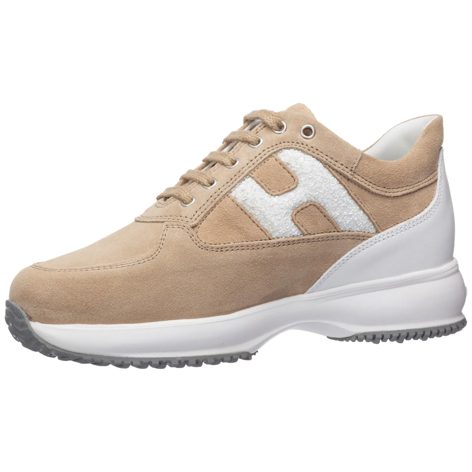 Hogan Kids Logo Detailed Sneakers