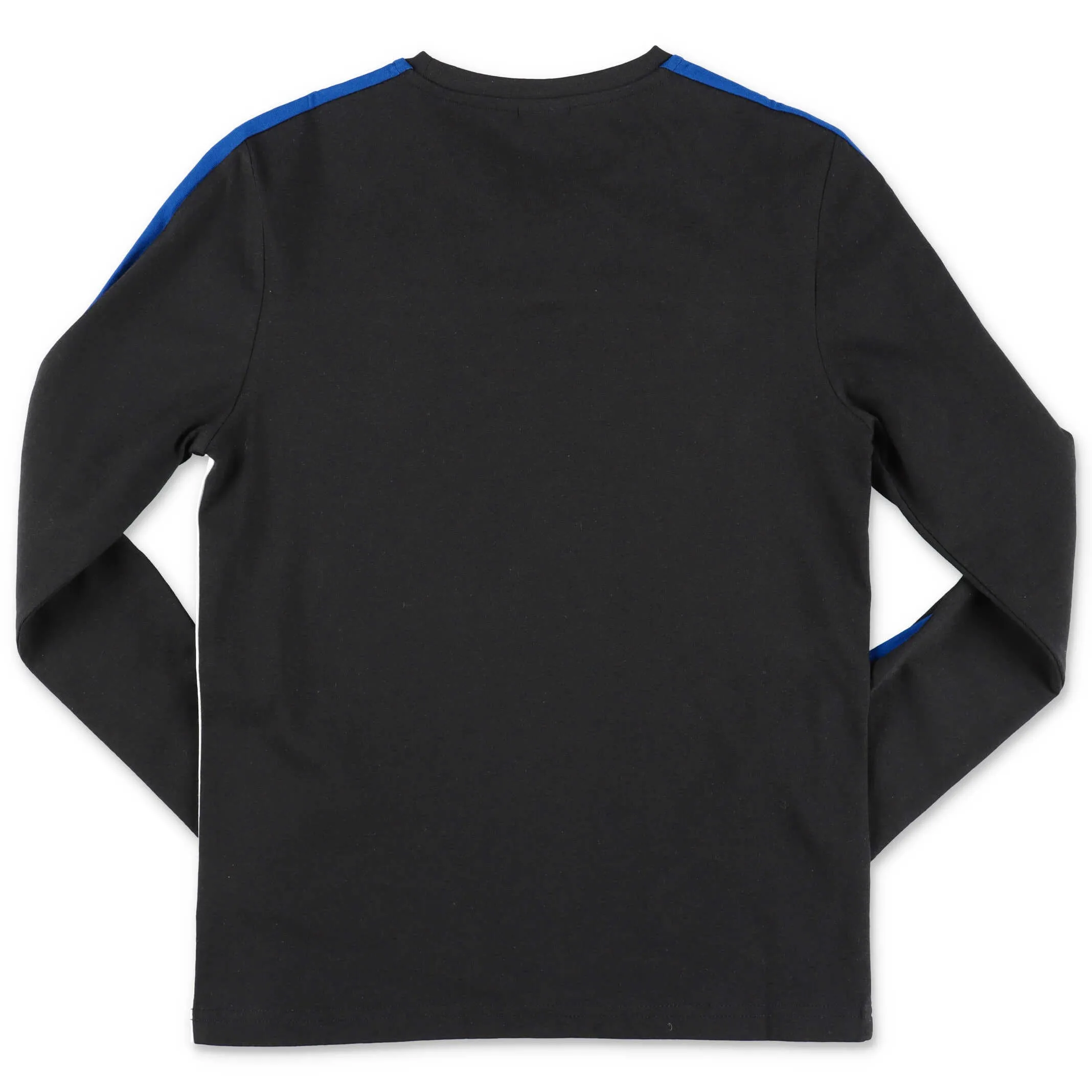 Hugo Boss Kids Logo Printed Colourblock Long Sleeve T-Shirt