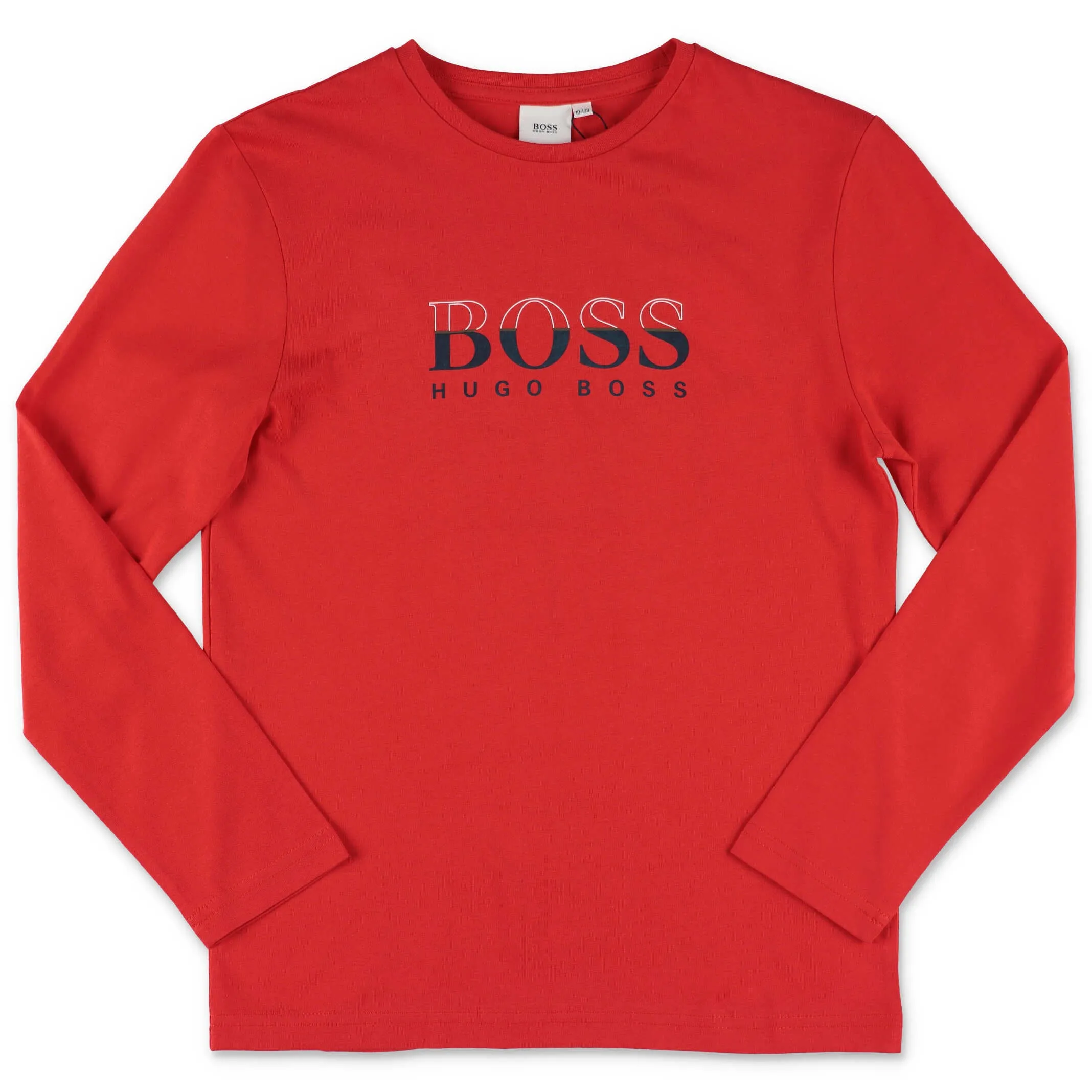 Hugo Boss Kids Logo Printed Long Sleeve T-Shirt
