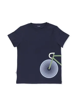 Il Gufo Cycle Printed Crewneck T-SHIRT