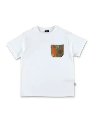 Il Gufo Patch Pocket Crewneck T-Shirt
