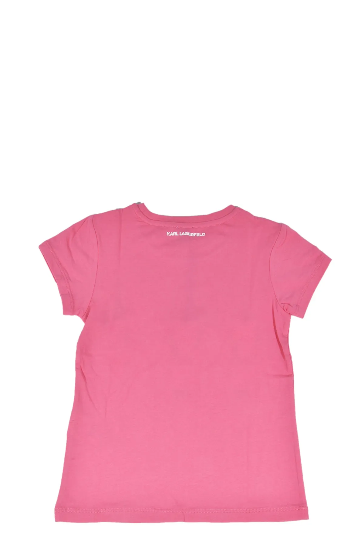 Karl Lagerfeld Kids Logo Print Crewneck T-Shirt