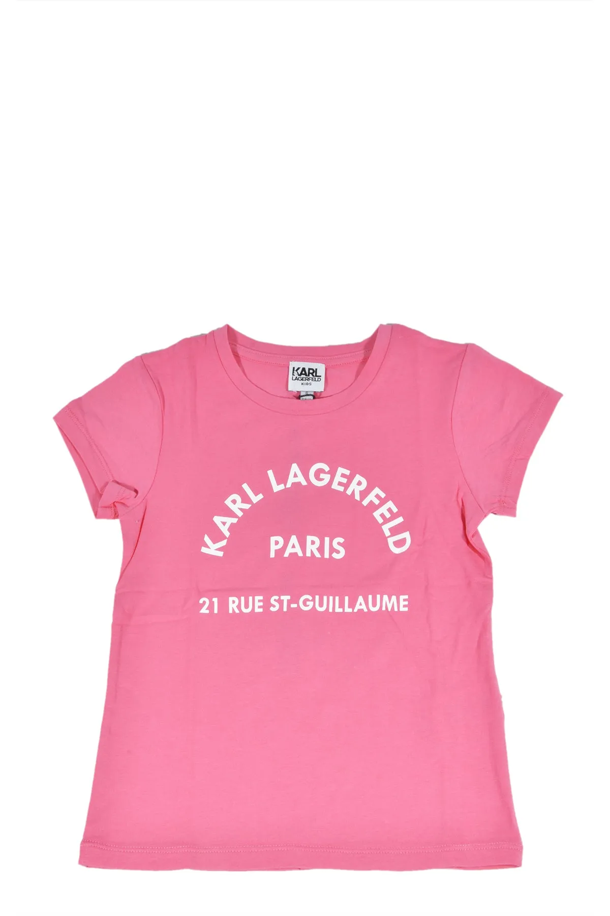 Karl Lagerfeld Kids Logo Print Crewneck T-Shirt