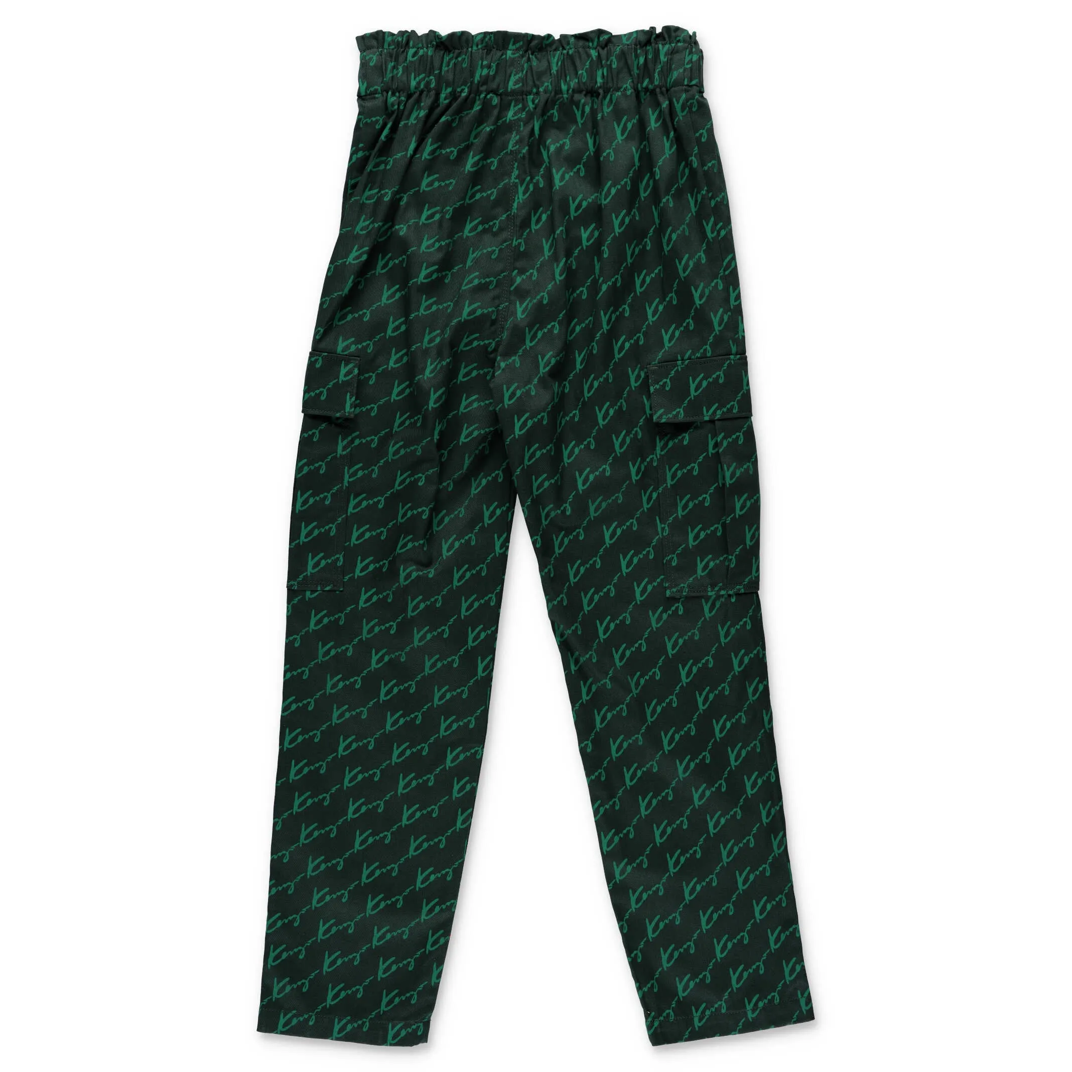 Kenzo Kids Allover Logo Printed Pants