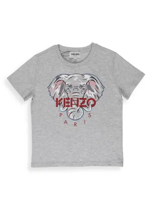 Kenzo Kids Elephant Printed T-Shirt