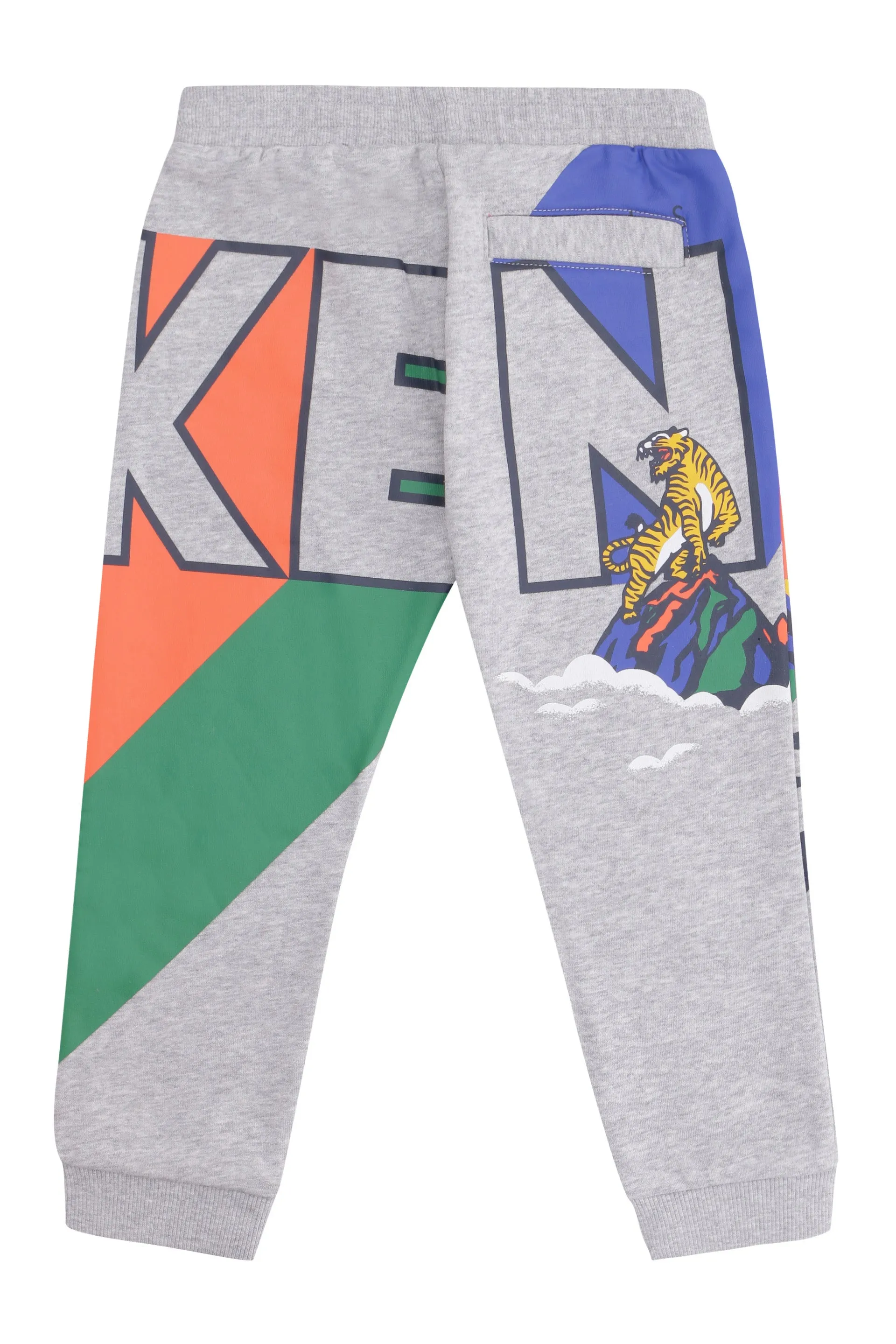 Kenzo Kids Graphic Logo Printed Sweatpants