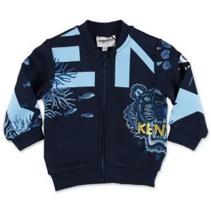 Kenzo Kids Graphic Printed Bomber Jacket