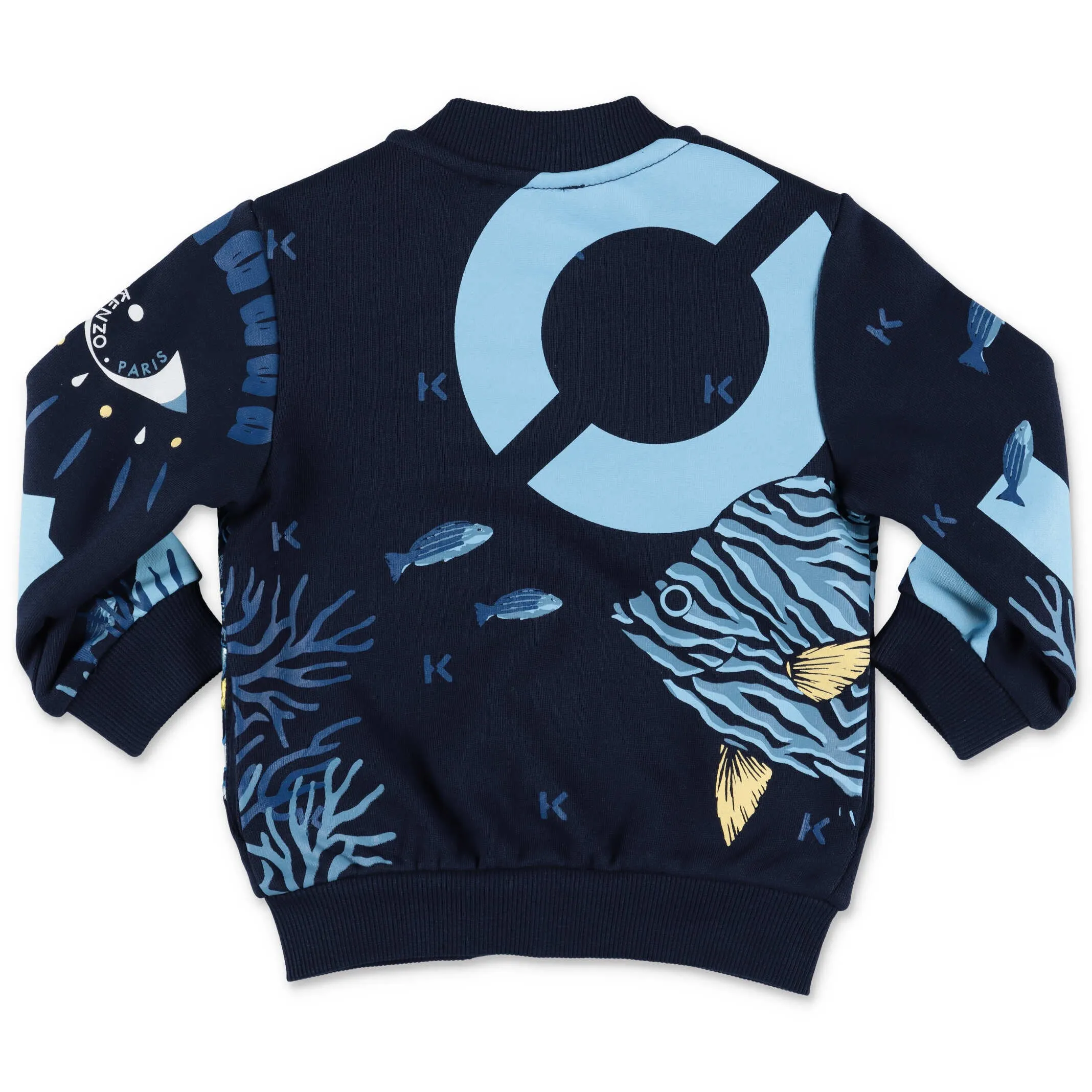 Kenzo Kids Graphic Printed Bomber Jacket