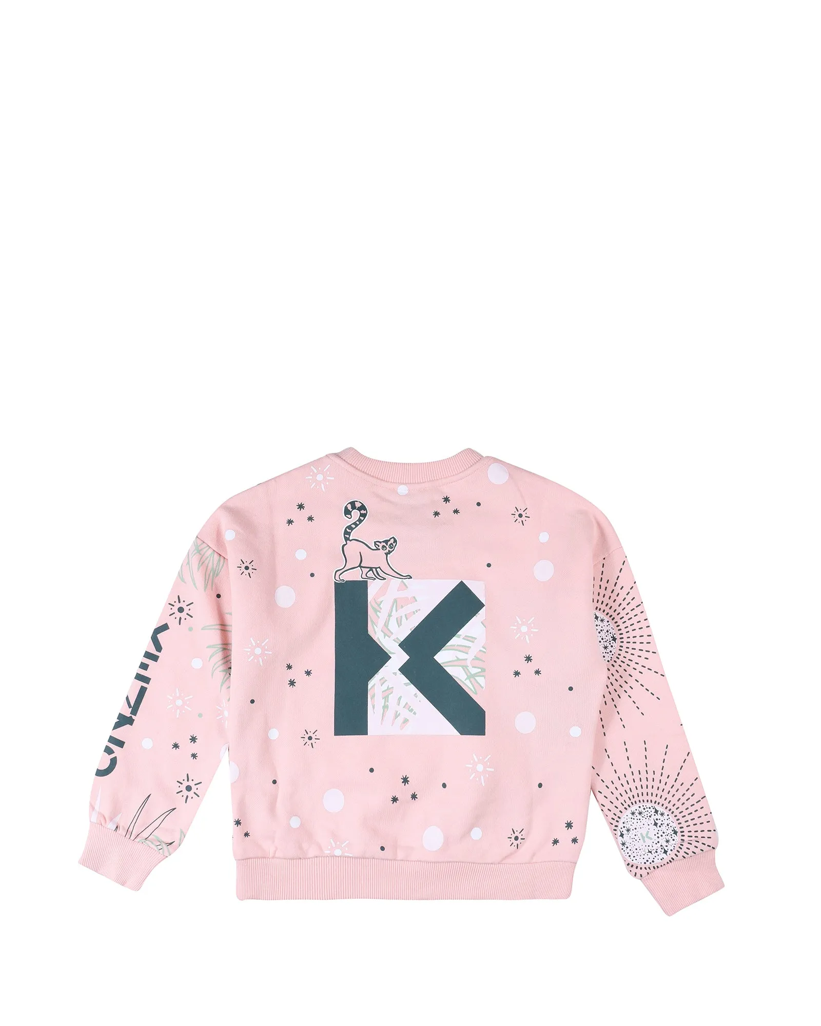 Kenzo Kids Graphic Printed Crewneck Swatershirt
