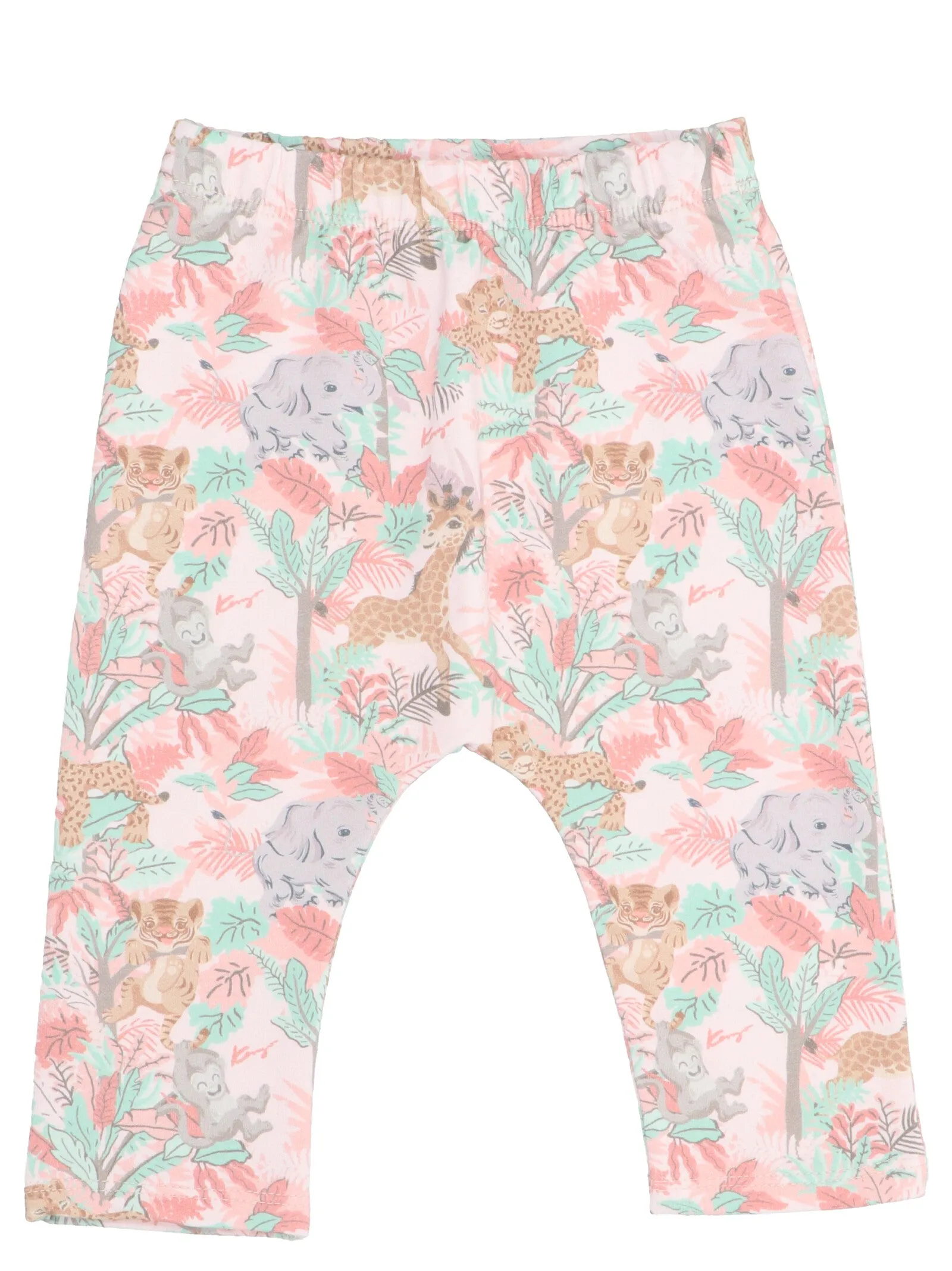 Kenzo Kids Jungle Printed Pants