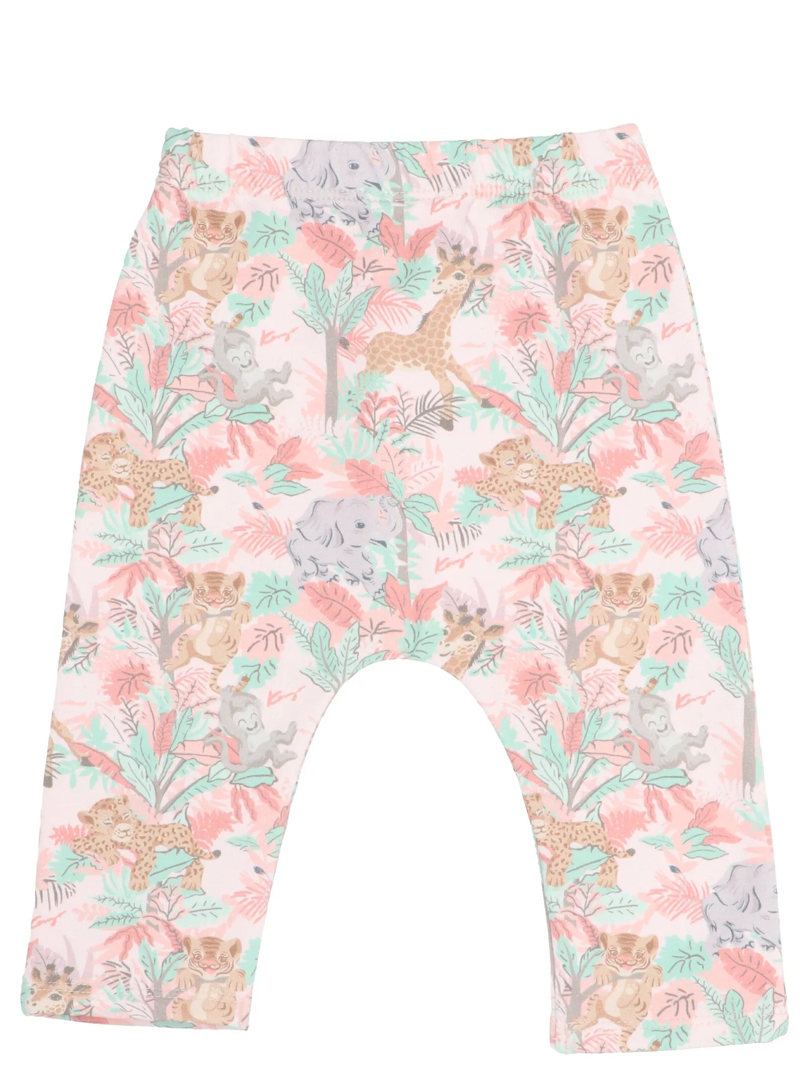 Kenzo Kids Jungle Printed Pants