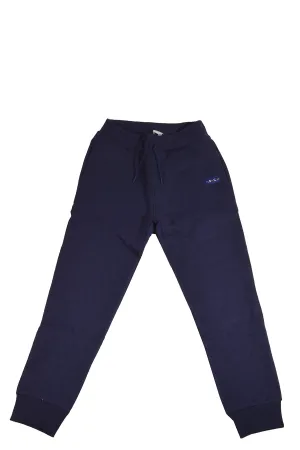 Kenzo Kids Logo Patch Quilted Track Pants