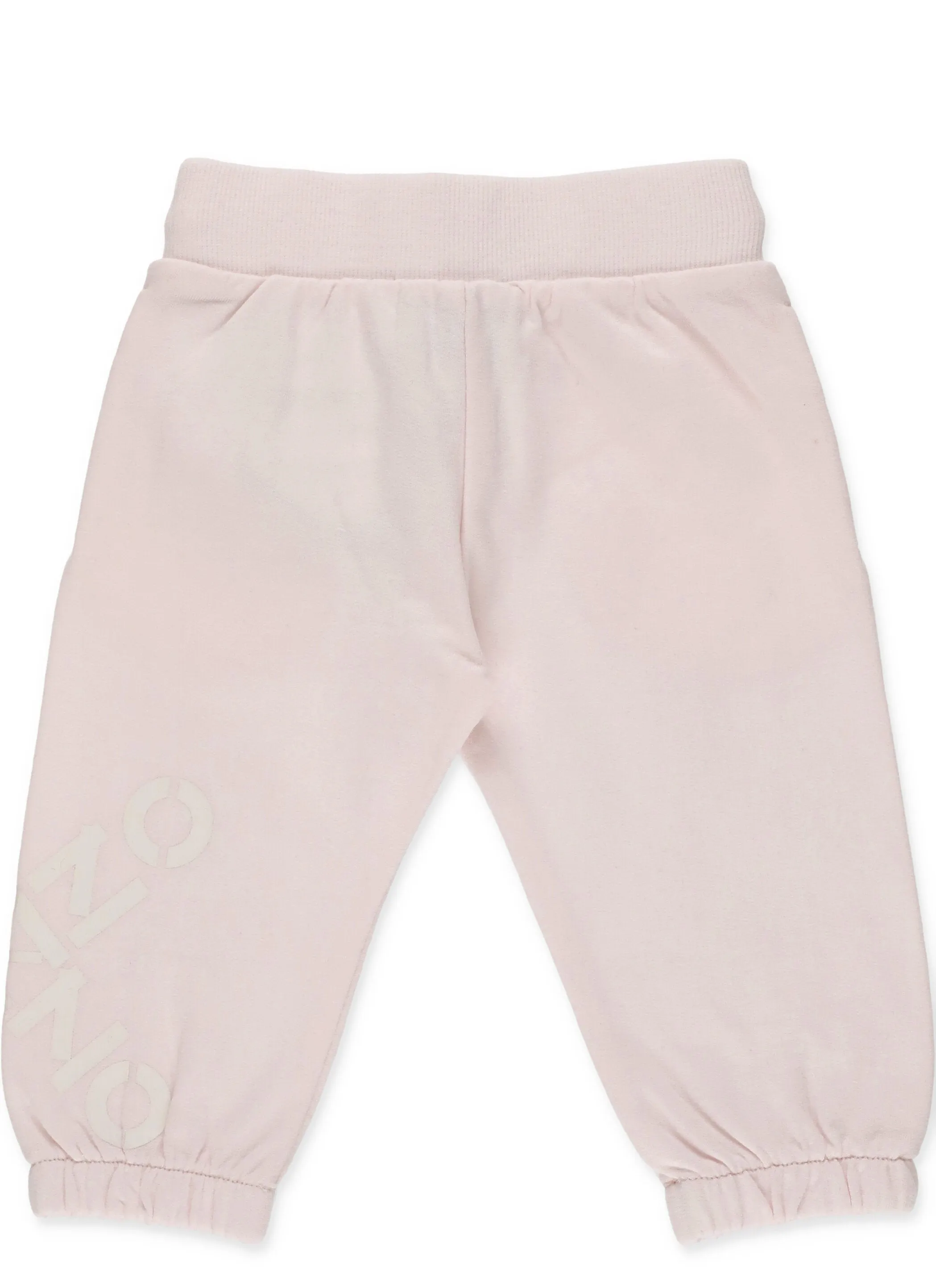 Kenzo Kids Logo Printed Drawstring Waist Pants
