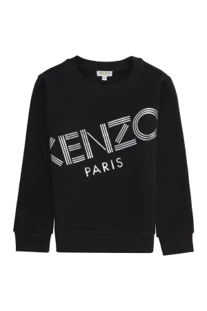 Kenzo Kids Logo Printed Sweatshirt