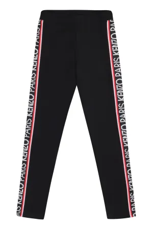 Kenzo Kids Logo Side Tape Leggings