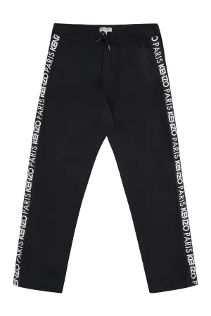 Kenzo Kids Logo Side Tape Track Pants