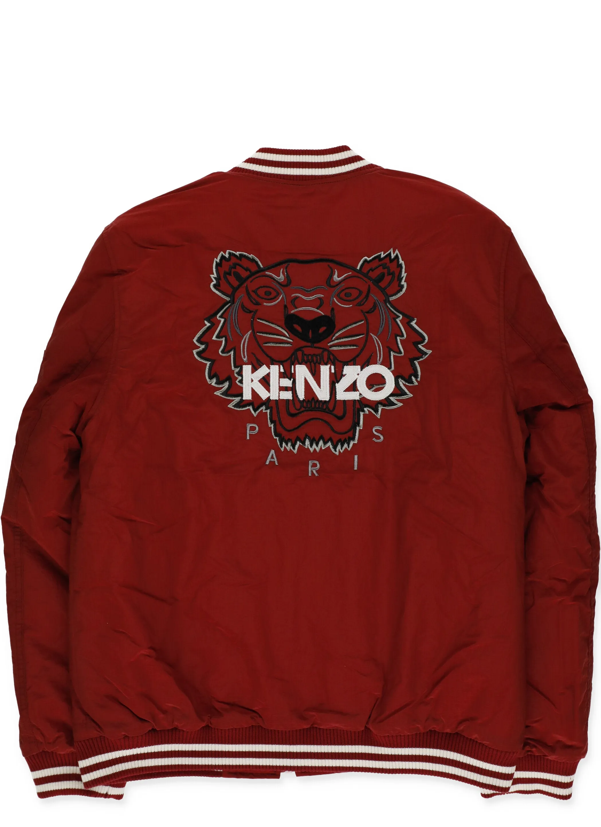 Kenzo Kids Tiger Embroidered Bomber Jacket