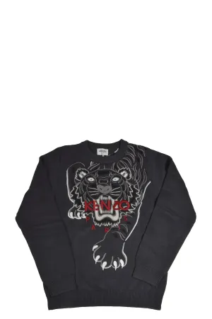 Kenzo Kids Tiger Embroidered Sweatshirt