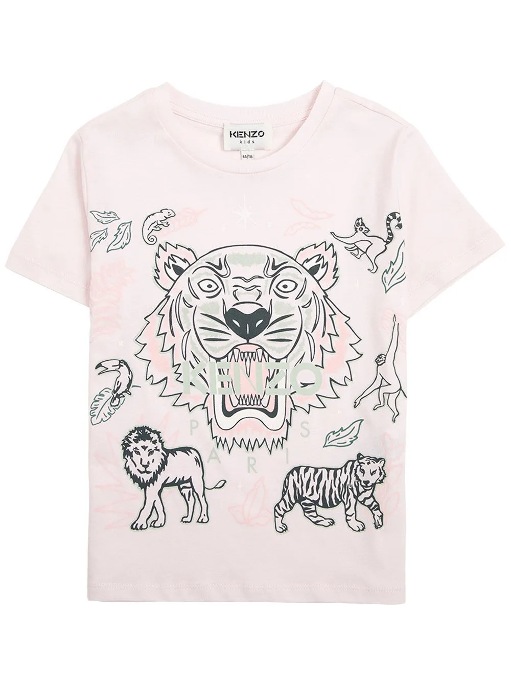 Kenzo Kids Tiger Print T-Shirt