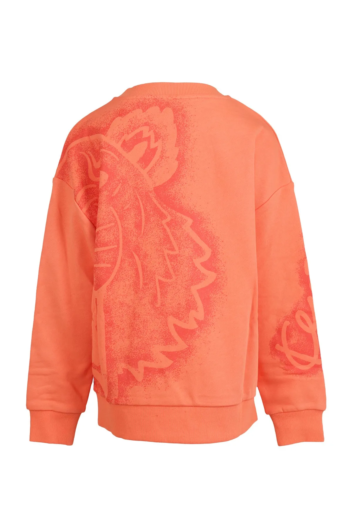 Kenzo Kids Tiger Printed Crewneck Sweatshirt