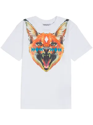Marcelo Burlon County Of Milan Kids Caracal Print T-Shirt