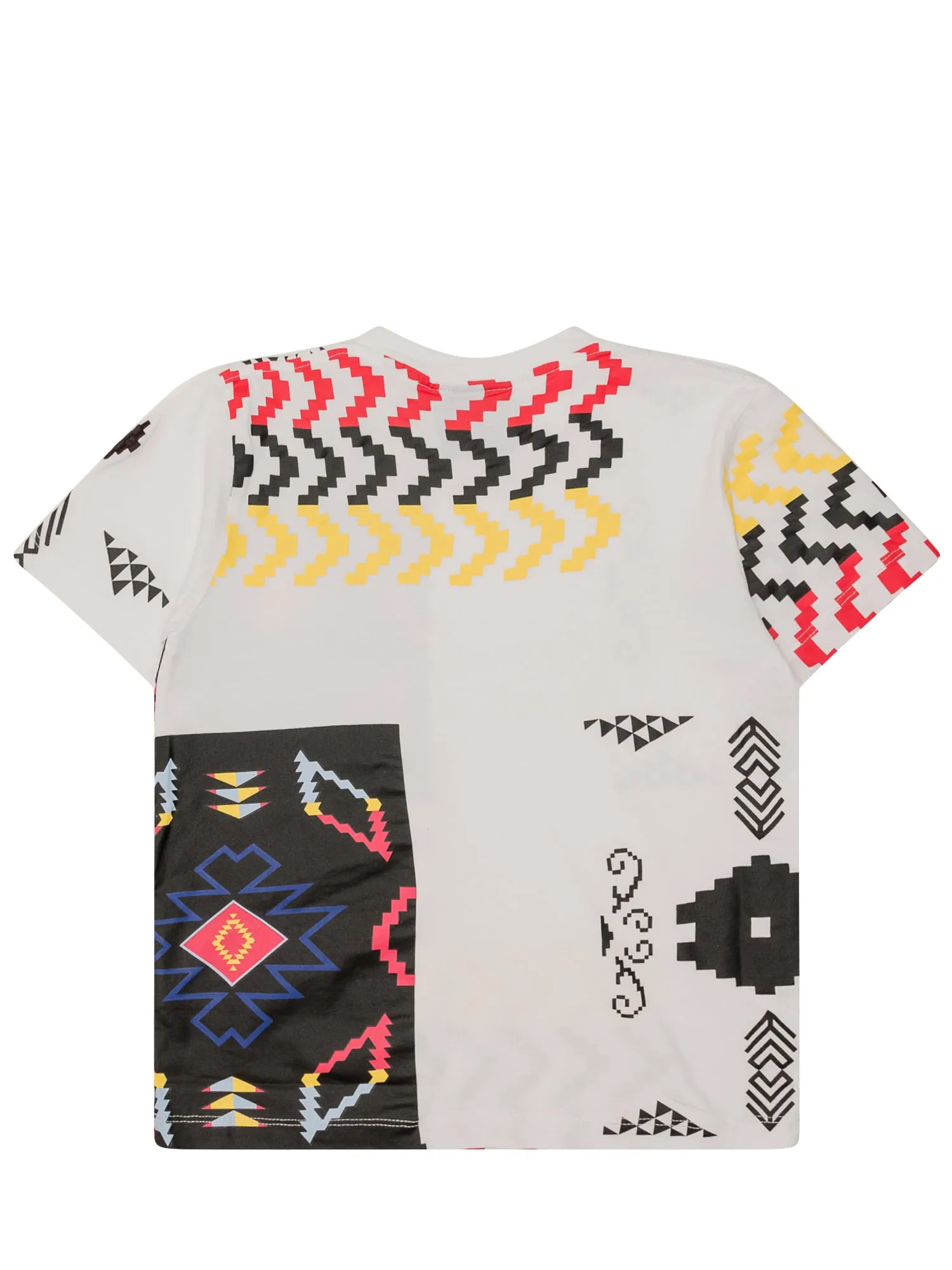 Marcelo Burlon County Of Milan Kids Patchwork Printed T-Shirt
