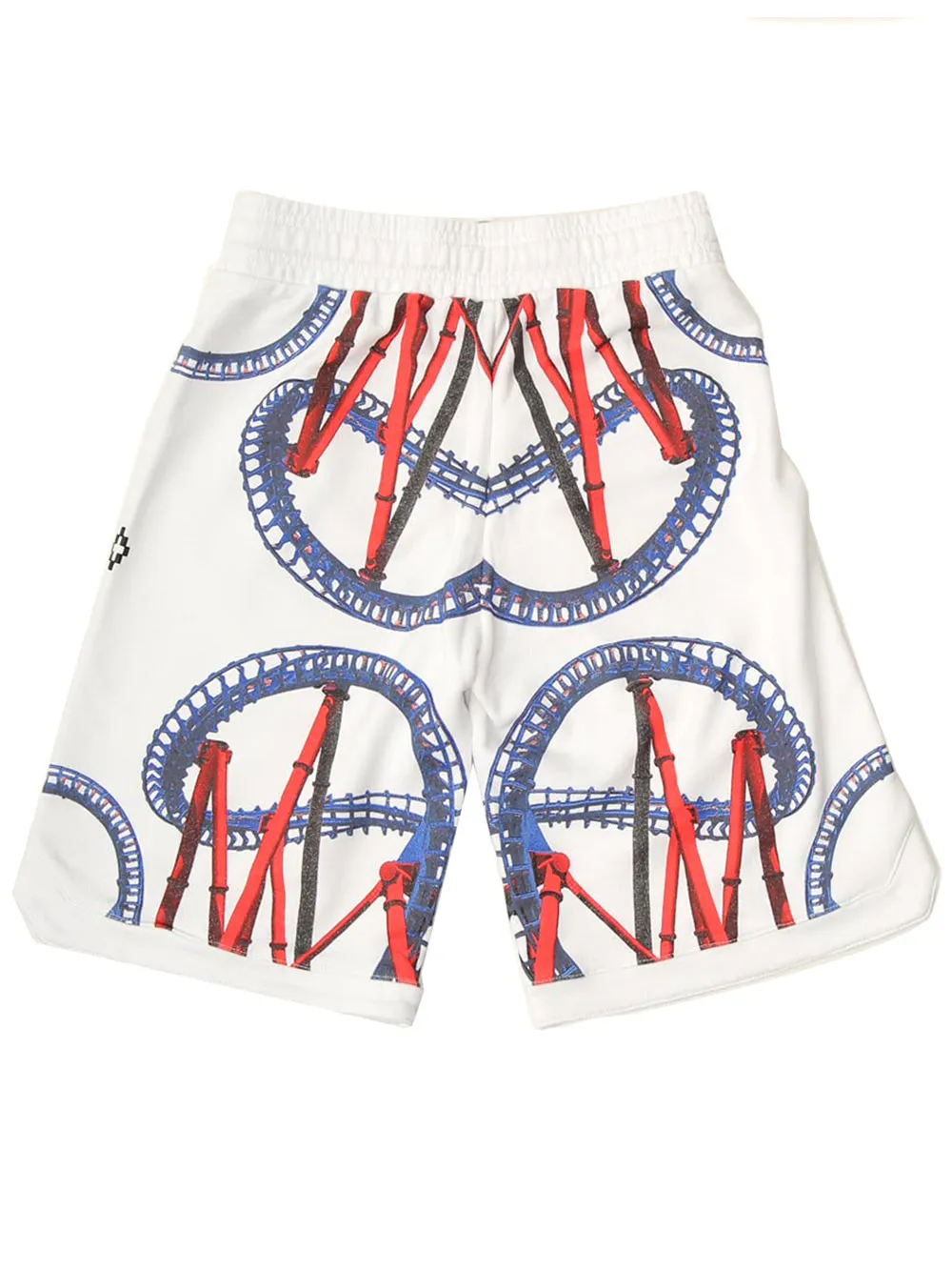 Marcelo Burlon County Of Milan Kids Rollercoaster Printed Shorts