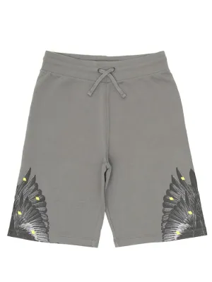 Marcelo Burlon County Of Milan Kids Wings Printed Drawstring Shorts