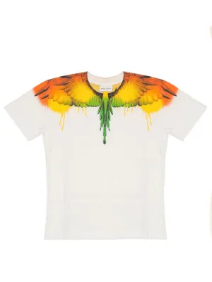 Marcelo Burlon County Of Milan Kids Wings Printed T-Shirt