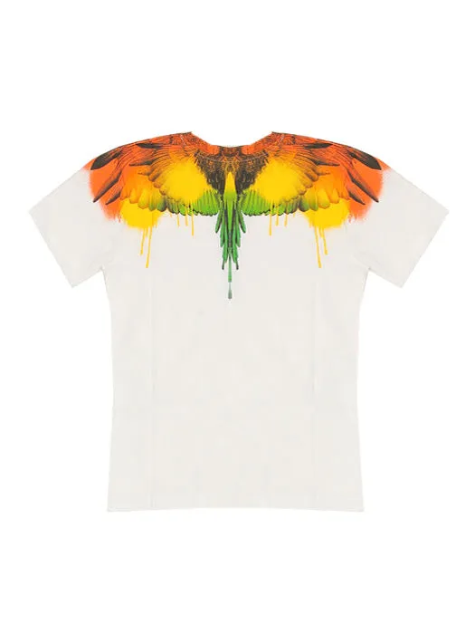 Marcelo Burlon County Of Milan Kids Wings Printed T-Shirt